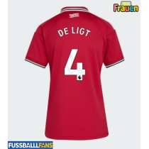 Manchester United Matthijs de Ligt #4 Heimtrikot Frauen 2026-27 Kurzarm